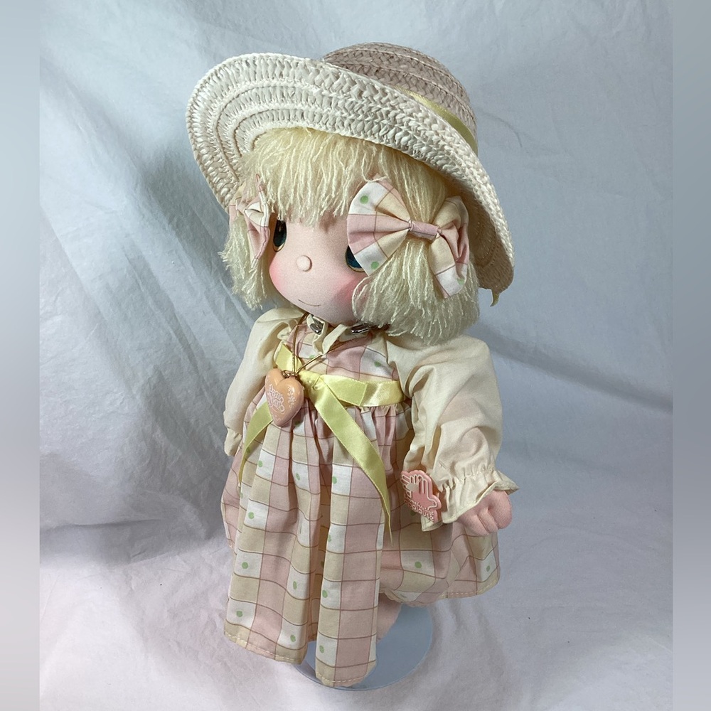 Dallie Precious Moments Plush 16" Doll 4578 Applause Samuel Butcher STAND
